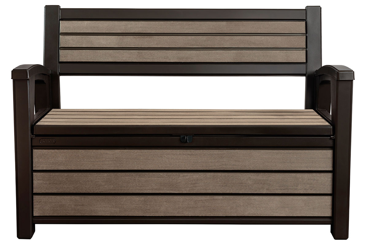 Сундук-скамья HUDSON STORAGE BENCH, коричневый