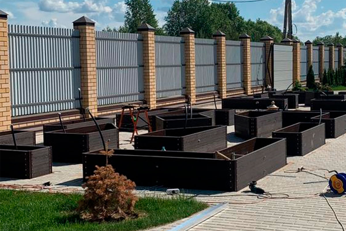 Доска грядочная NauticPrime 450*35*2950мм, венге