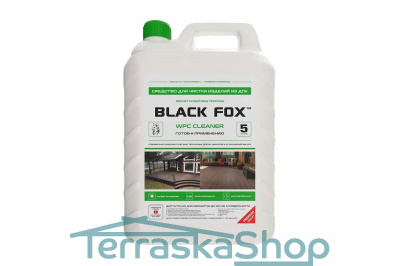 Чистящее средство для ДПК Black Fox 5л – Интернет-магазин «Terraska.shop»