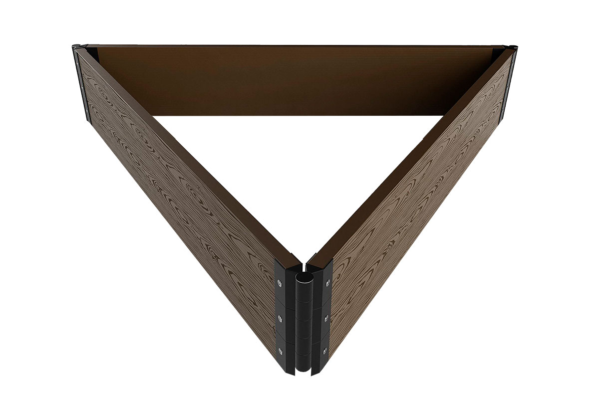 Доска грядочная Holzhof 225*30*2950мм, тиснение 3D