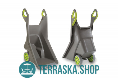 Тележка садовая Realbarrow 100 л – интернет магазин «Terraska.shop»