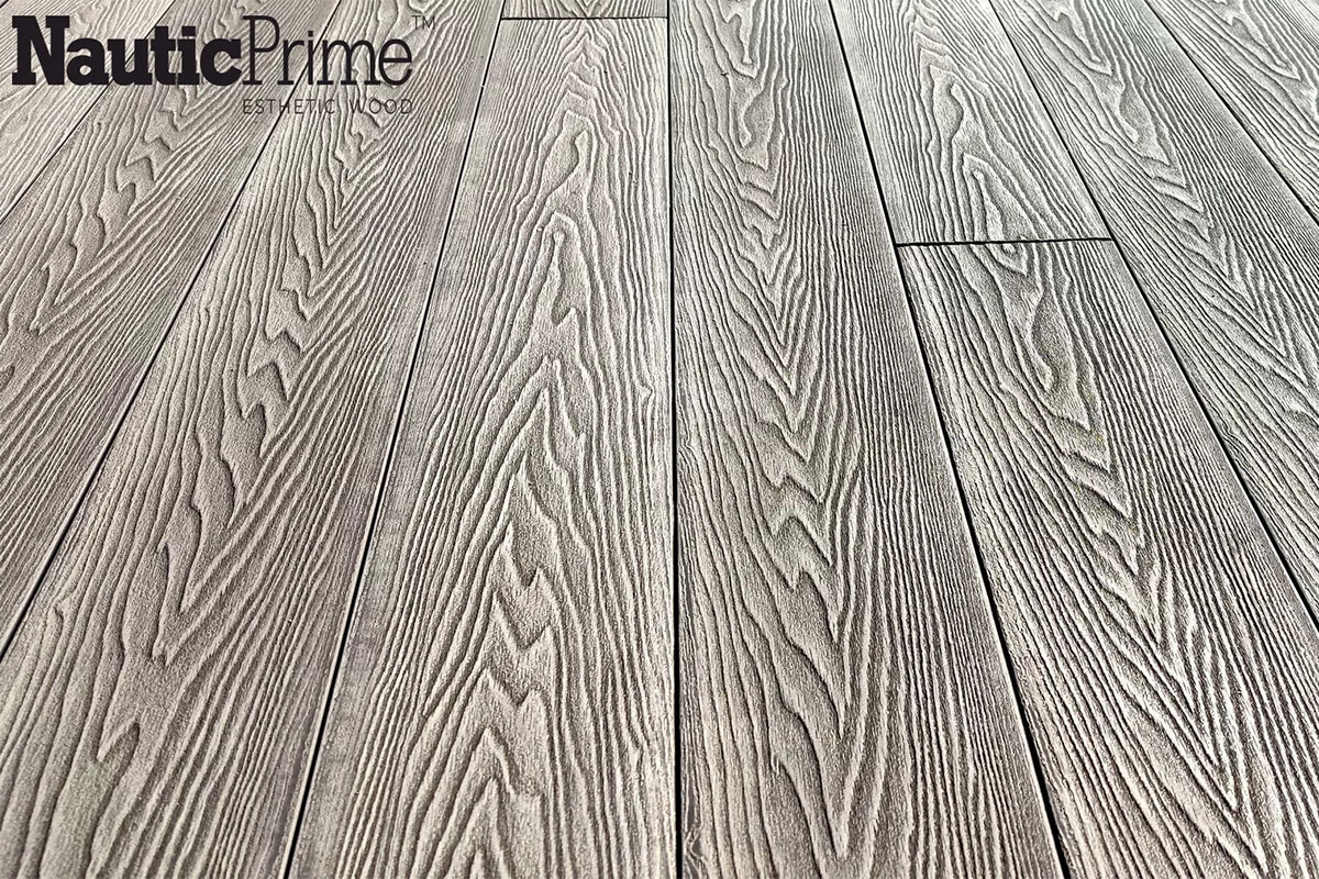 Террасная доска NauticPrime (Light) Esthetic Wood, 145*22*4000мм, венге, П8