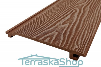 Сайдинг Darvolex 185*19*3000мм, коричневый, 3D тиснение – интернет магазин «Terraska.shop»