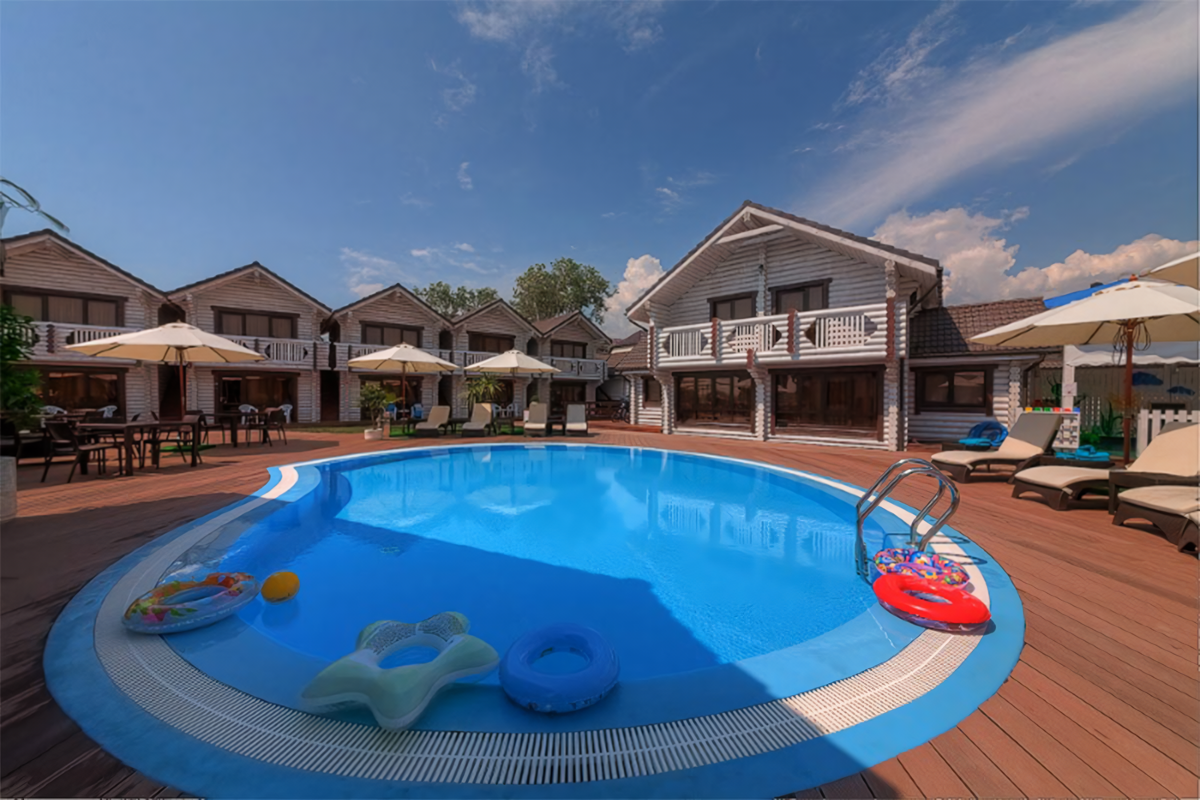 Террасная доска DARVOLEX (шовная) 150*23,5*6000мм, коричневый, П7