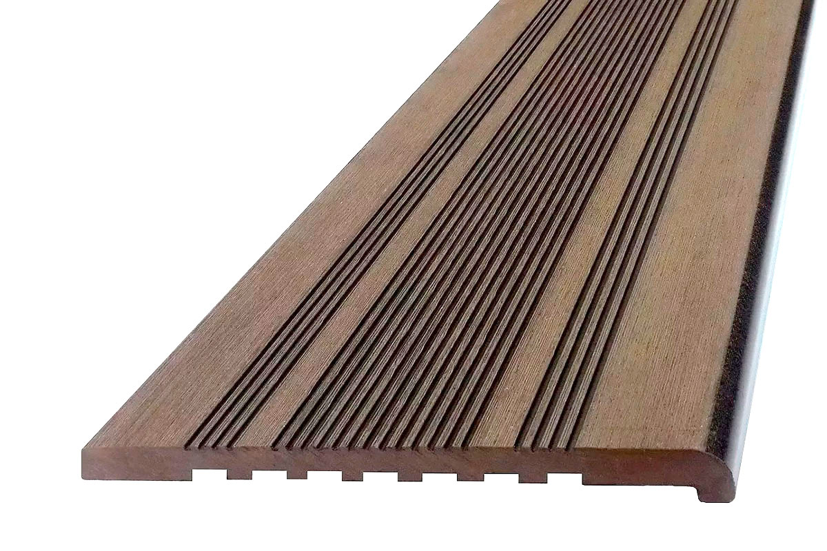 Ступень ДПК Ecodeck 346*23,5*4000мм, коричневый