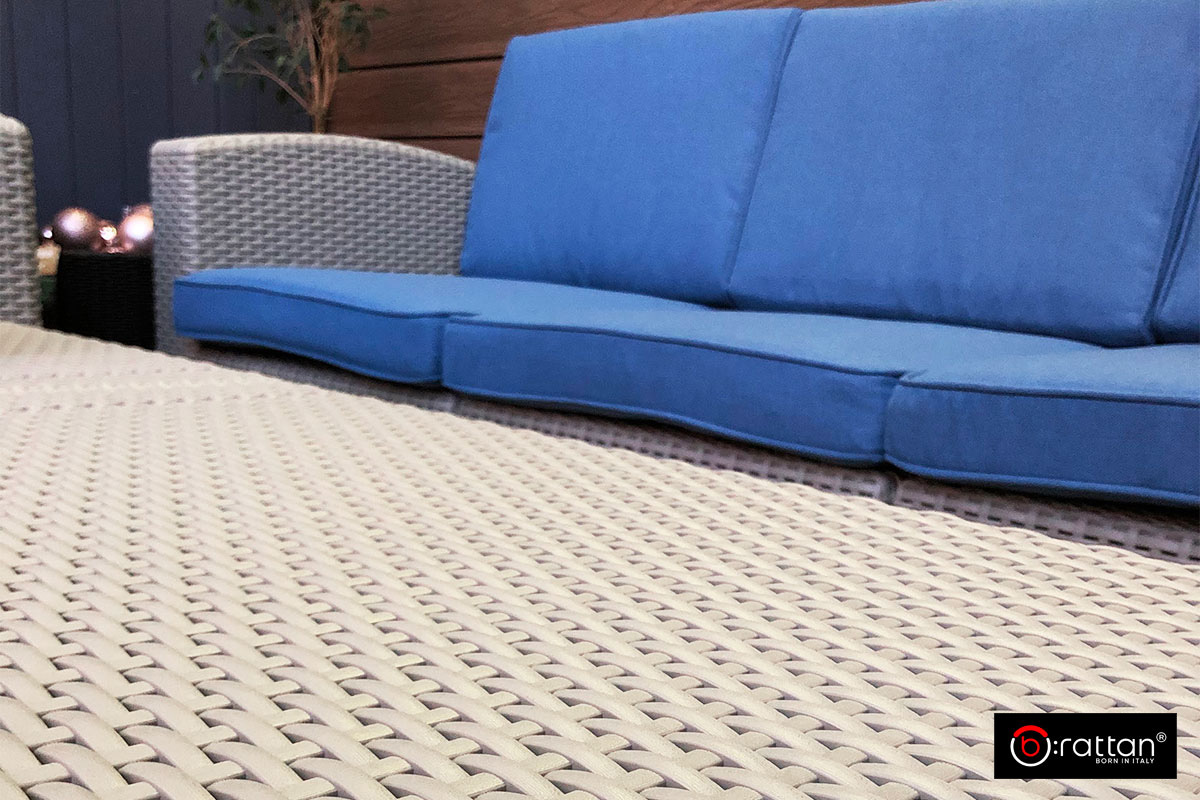 Комплект мебели Раттан Премиум Корнер / Rattan Premium Corner, серый