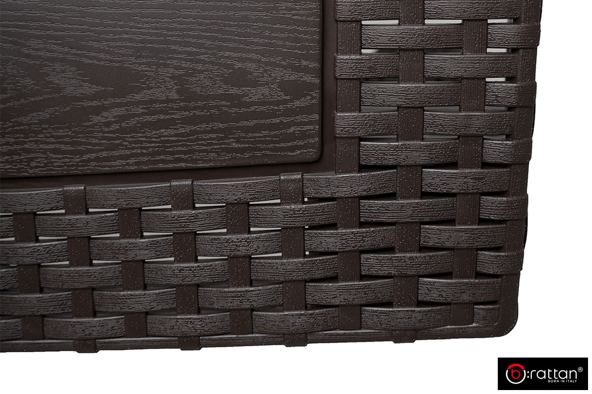 Комплект мебели Раттан Комфорт 5 / Rattan Comfort 5, венге