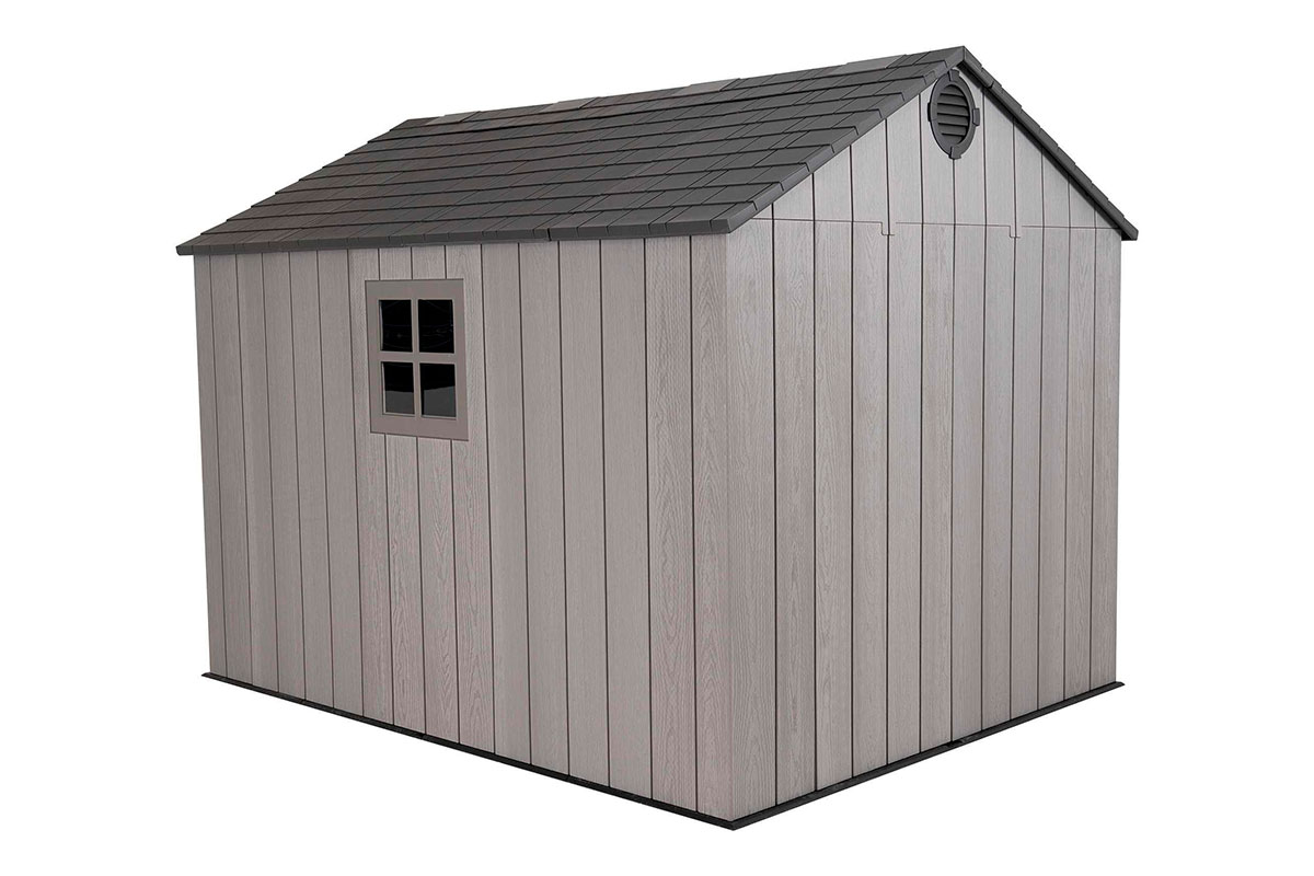 Сарай пластиковый WoodLook 8*10 NEW