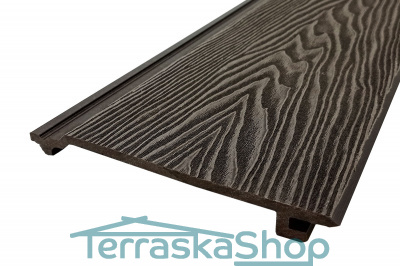 Сайдинг Darvolex 185*19*3000мм, венге, 3D тиснение – интернет магазин «Terraska.shop»