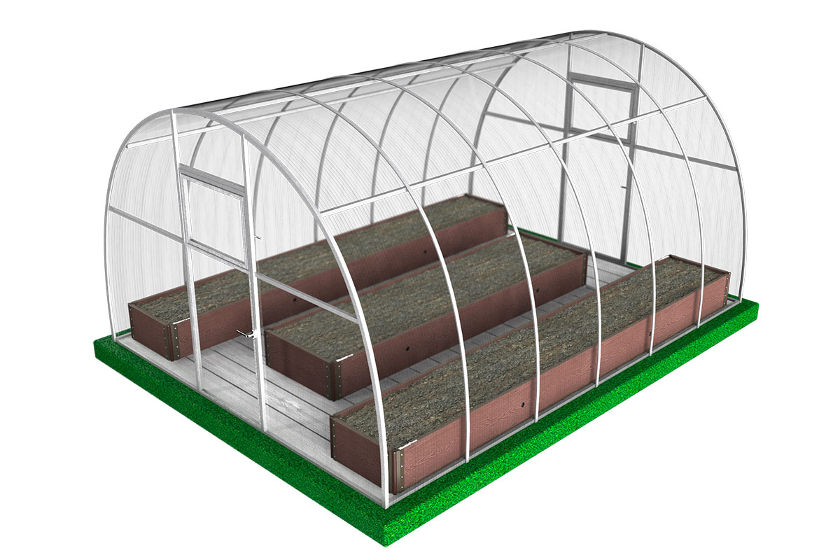 Доска грядочная NauticPrime 300*30*2950мм, венге