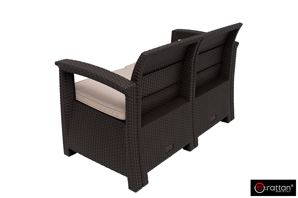 Комплект мебели Раттан Комфорт 4 / Rattan Comfort 4, венге