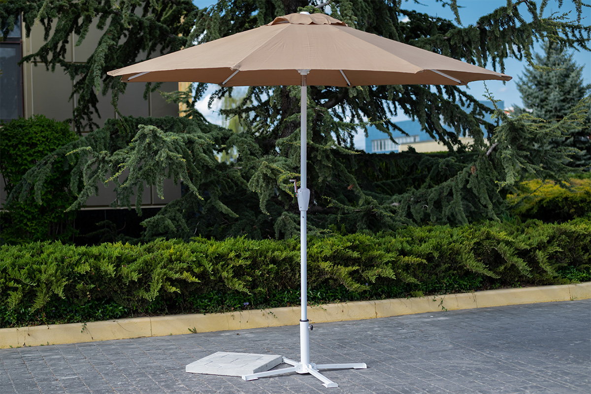 Зонт Верона с наклоном, бежевый d2.7
