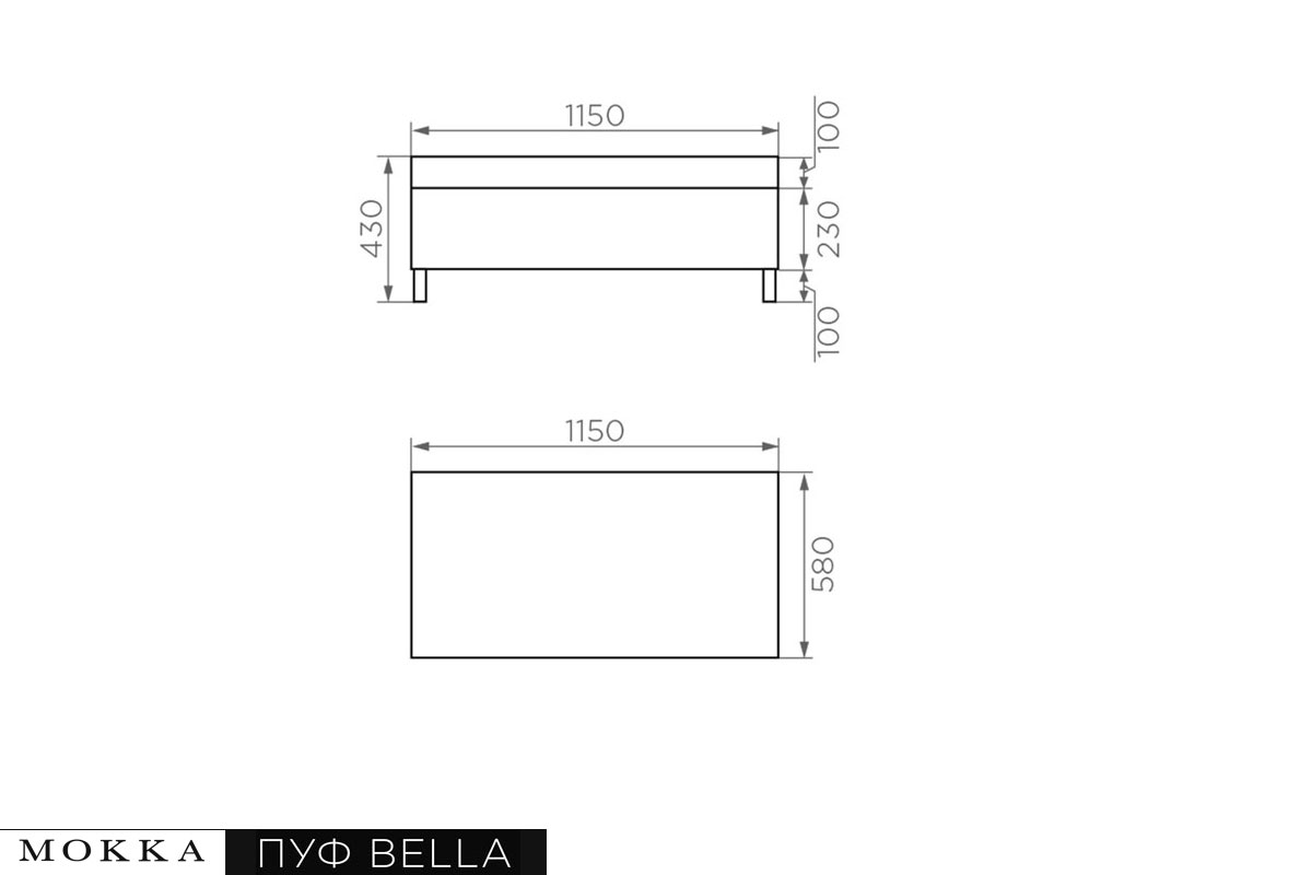 Комплект плетеной мебели MOKKA BELLA Family