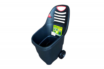 Тележка садовая Garden Trolley 65л, черн.+красн. – интернет магазин «Terraska.shop»