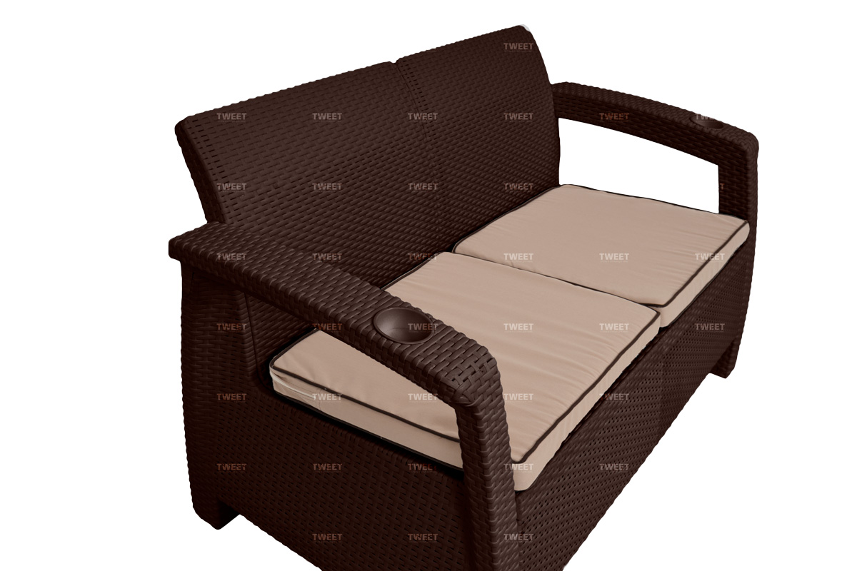 Комплект уличной мебели TWEET Terrace Set, венге