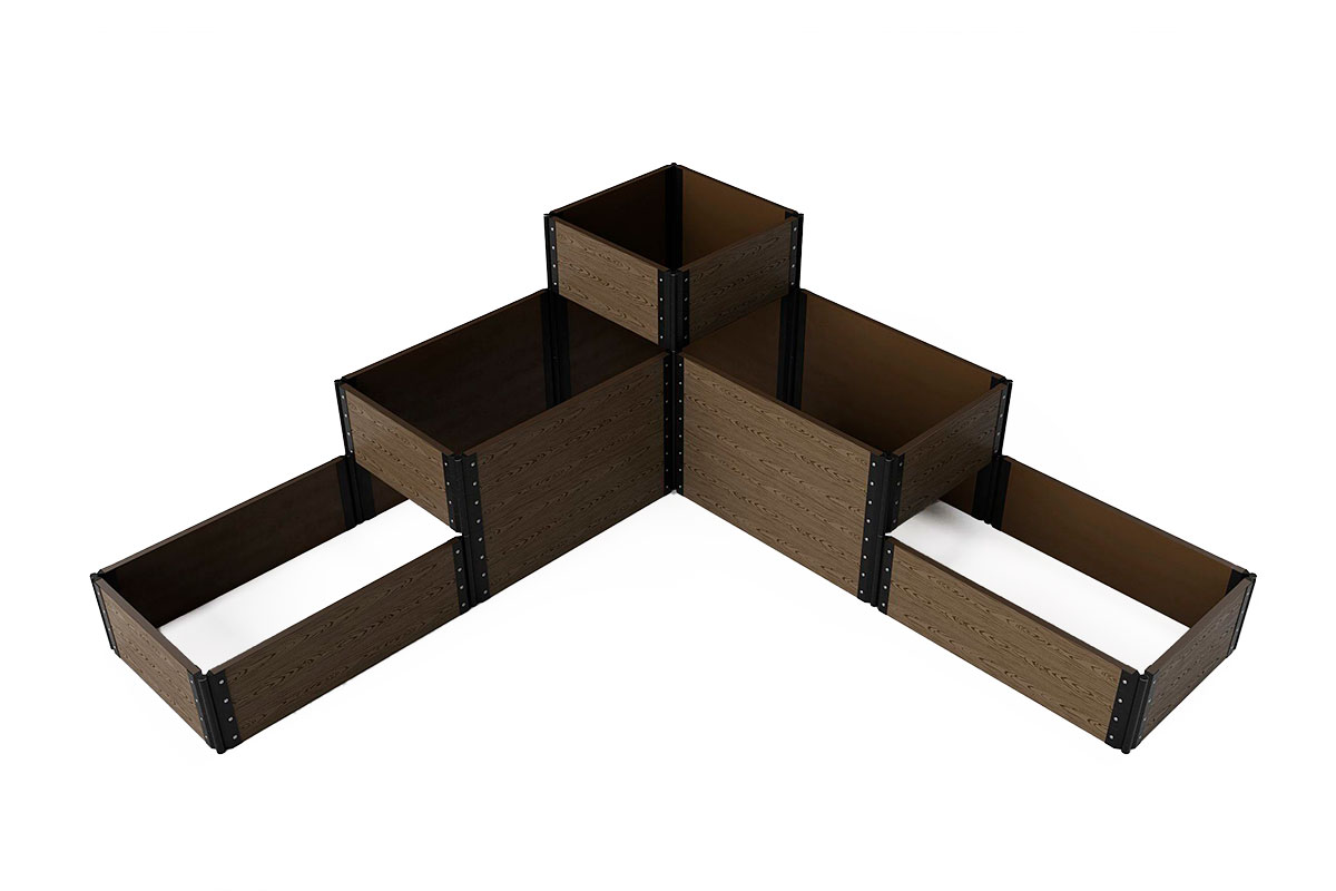 Доска грядочная Holzhof 300*30*2950мм, тиснение 3D
