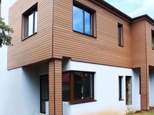 Фасадная панель 3D Holzhof 165*15*3000мм, кедр