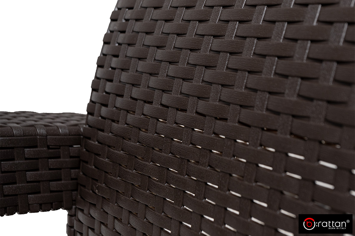 Комплект мебели Раттан Комфорт 4 / Rattan Comfort 4, венге