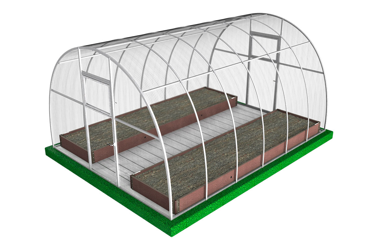 Доска грядочная NauticPrime 225*30*2950мм, серый