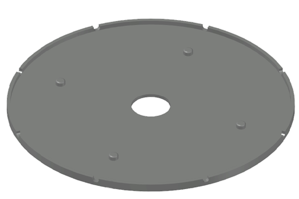 Резиновая подложка под опору HILST D210