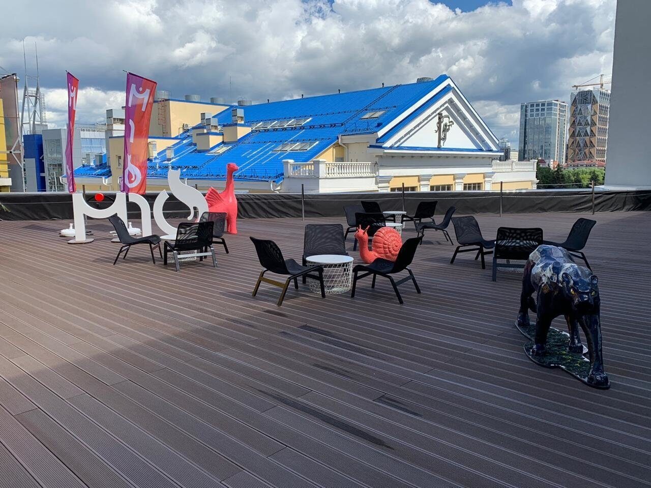 Террасная доска Deckron Classic 153*28*4000мм, венге, П7