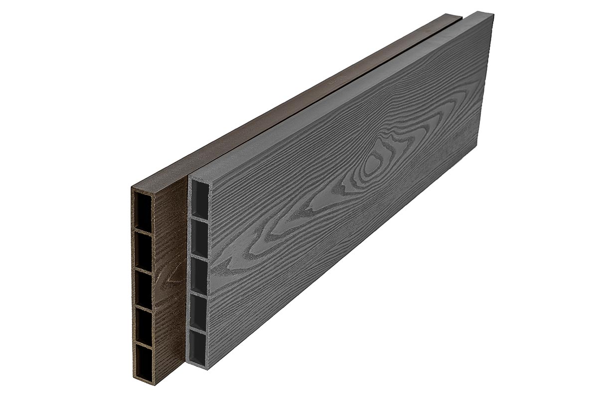 Доска грядочная NauticPrime 225*30*2950мм, серый