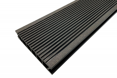 Террасная доска Deckron Classic Color 153*28*4000мм, антрацит, П7 