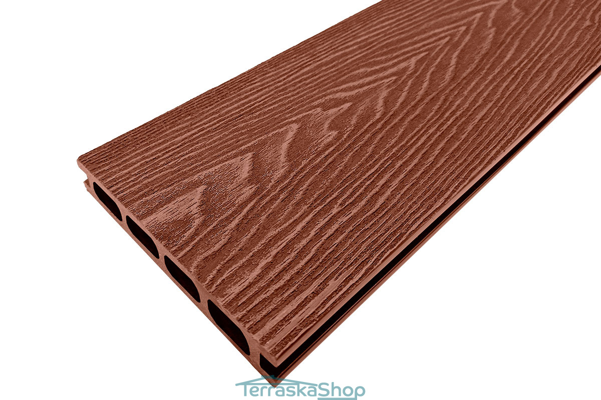 Gardeck Террасная доска NauticPrime (Middle) Esthetic Wood (шовная) 150*24*4000мм, коричневый, П7