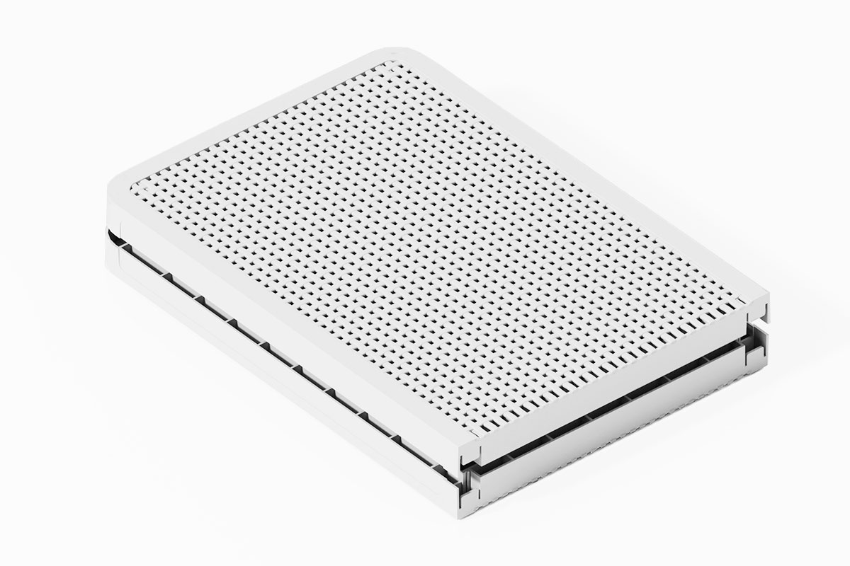 Шезлонг Tweet compact, белый