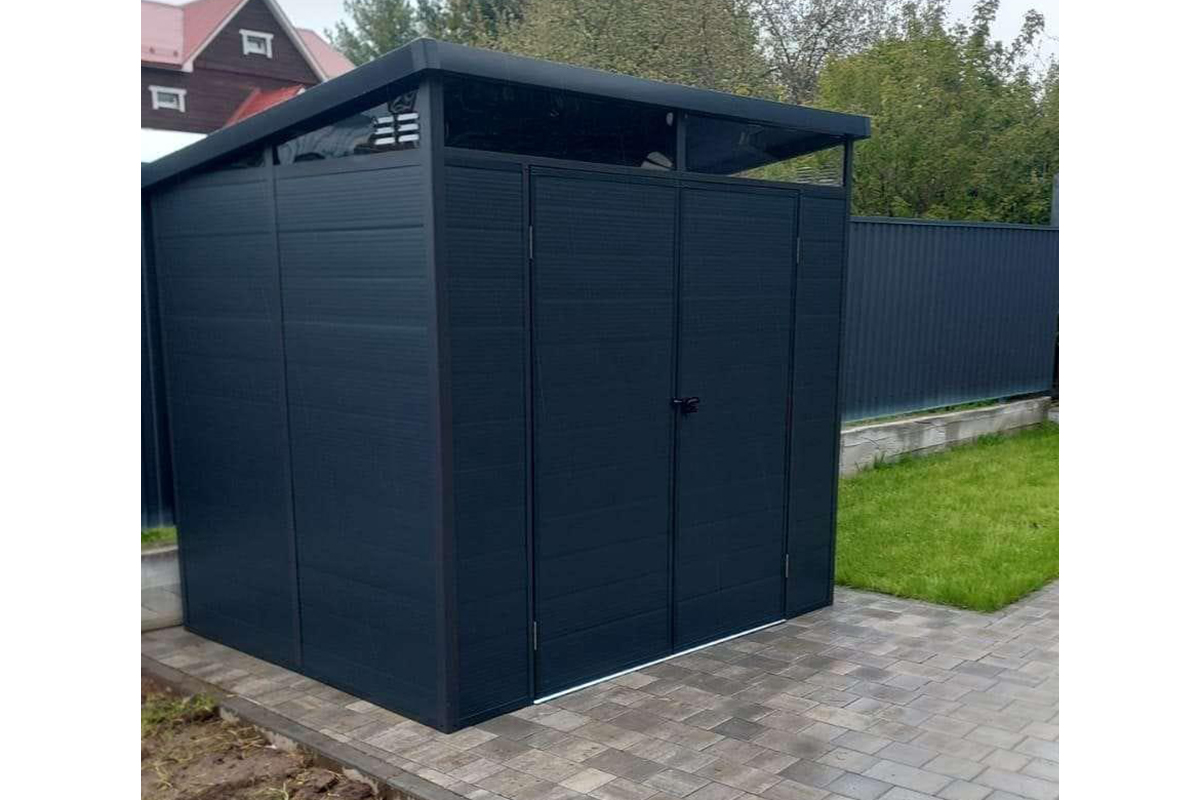 Сарай пластиковый Black Fox Artisan 3.6 м2 (1.9 x 1.91 м)