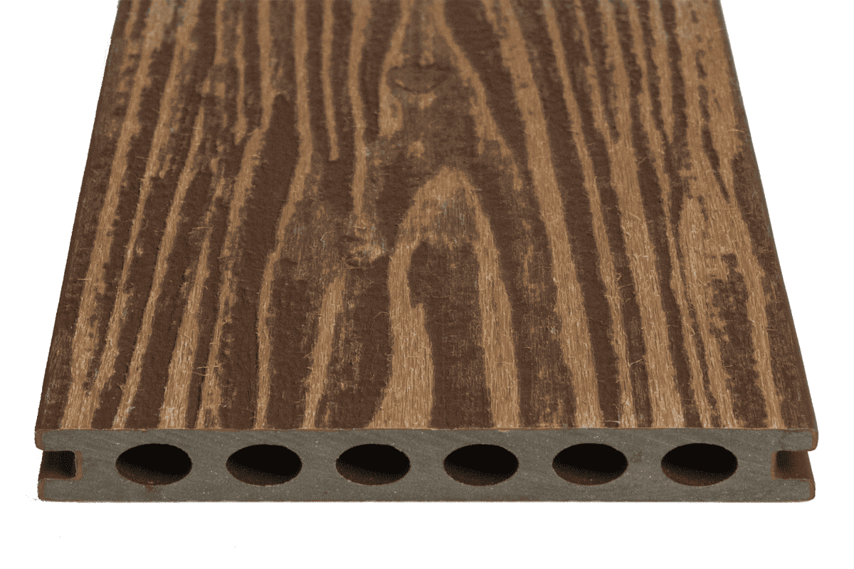 Террасная доска CM Decking Зебрано (Zebrano) Коричневый
