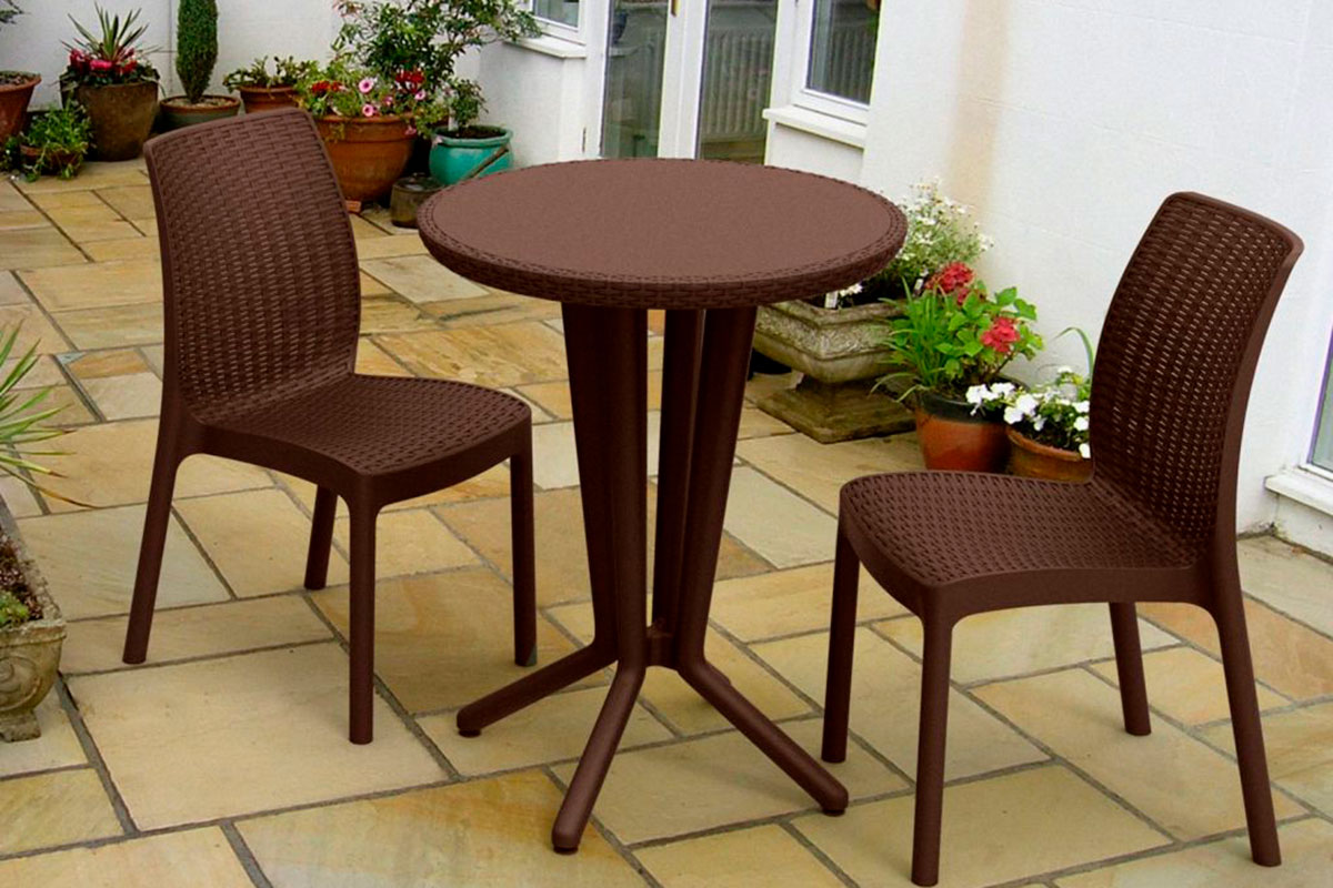 Комплект мебели Bistro Set коричневый