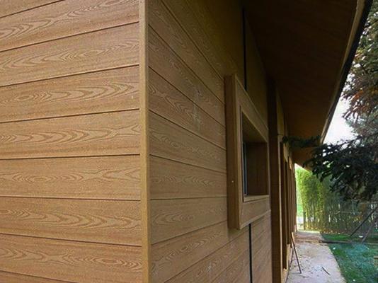 Фасадная панель 3D Holzhof 165*15*3000мм, кедр