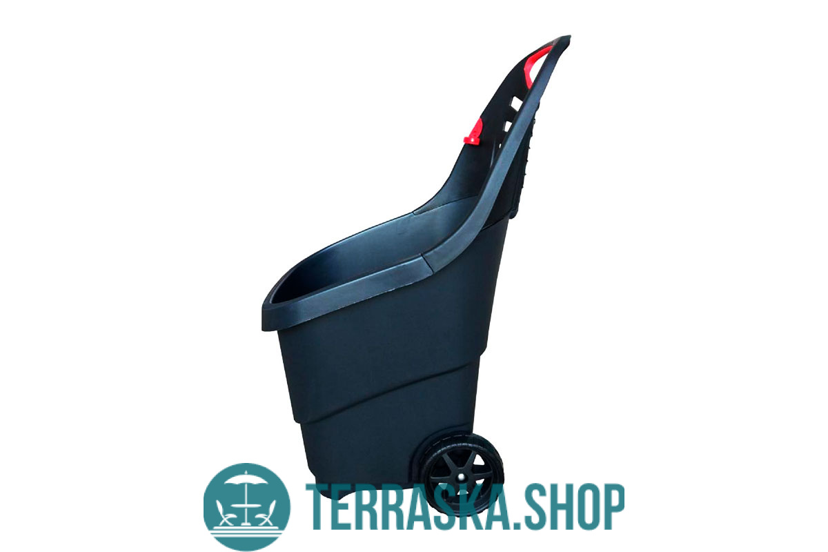 Тележка садовая Garden Trolley 65л, черн.+красн.