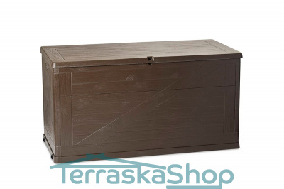 Сундук Toomax WoodLine, 420 л Коричневый – интернет магазин «Terraska.shop»