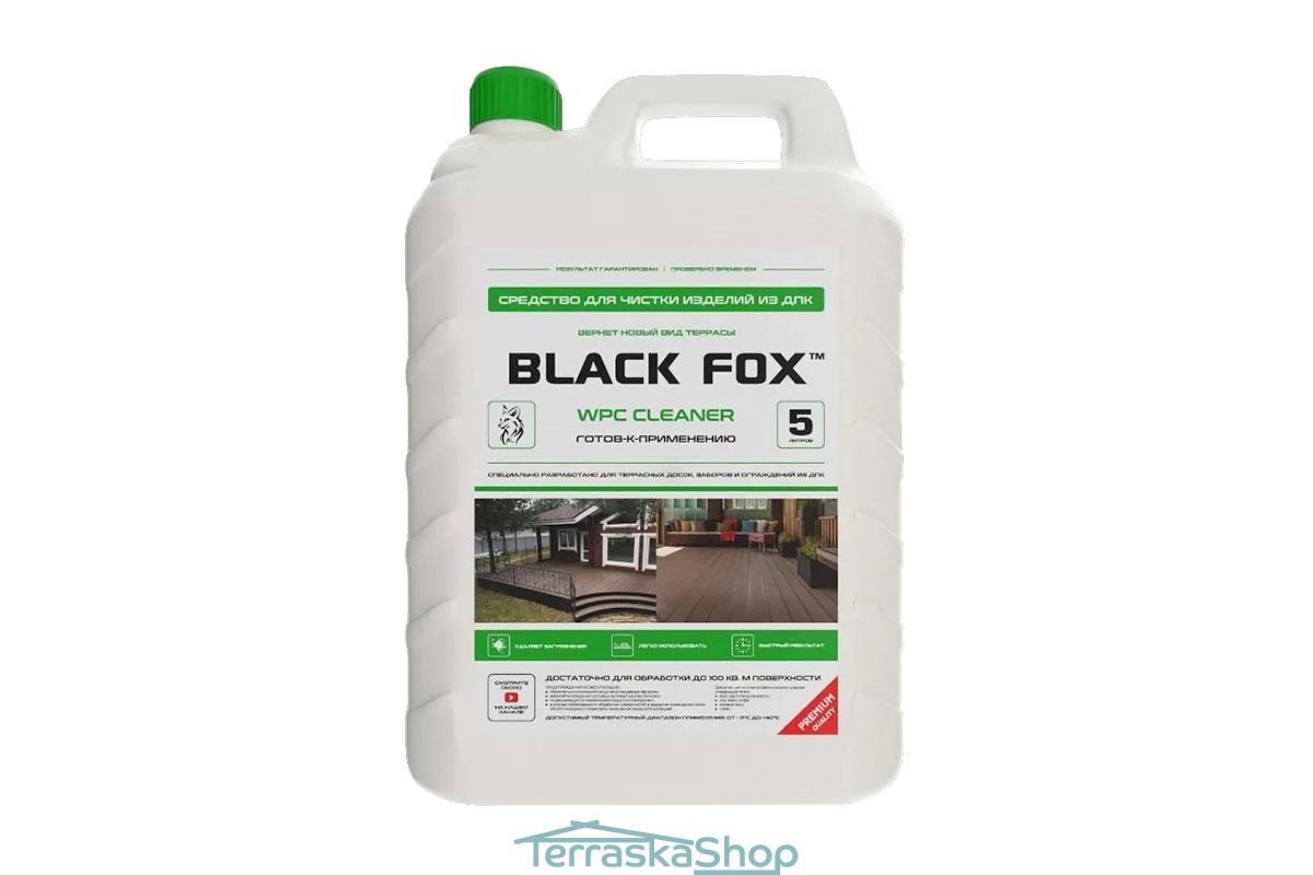 Чистящее средство для ДПК Black Fox 5л