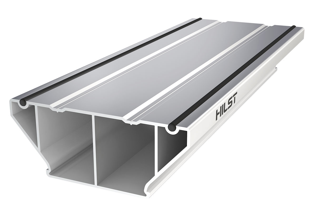 Стыковочная алюминиевая лага HILST 100x40x4000 мм